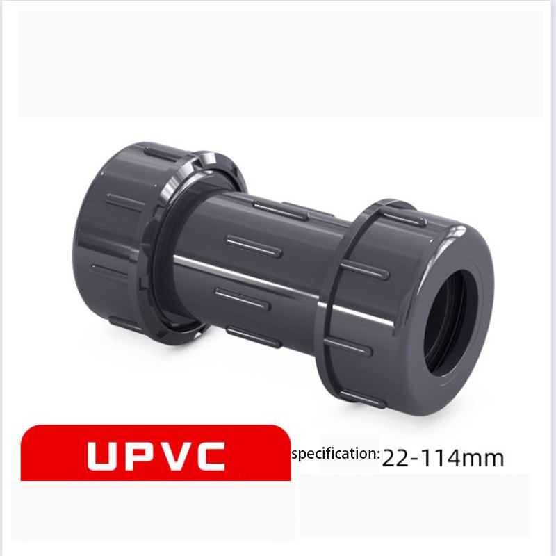 pvc quick connector for water pipe pvc quick connect fitting Shopee