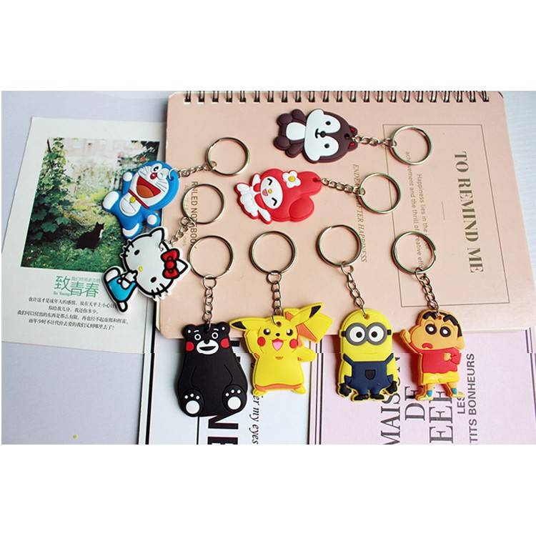 Cute Cartoon PVC Mosquito Repellent keychain Chain Shopee Philippines