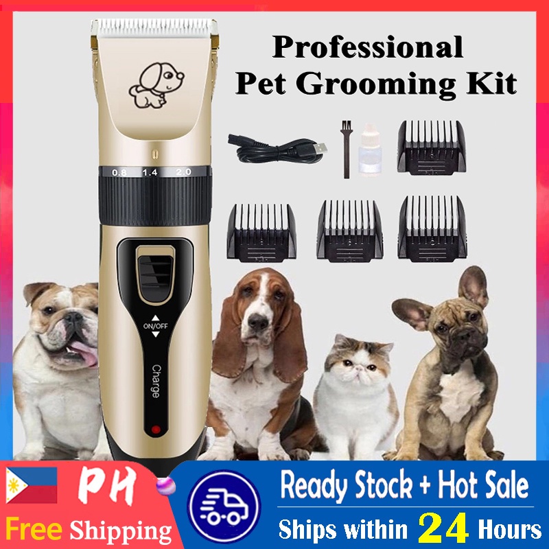 Professional Grooming Kit Animal Pet Cat Dog Hair Trimmer Clipper Shaver Set Pet hair Clipper