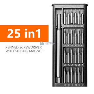 90 Rotating Handle Screwdriver 24-in-1 Hand Screwdriver Kits Multipurpose  Screwdriver Tool Combo