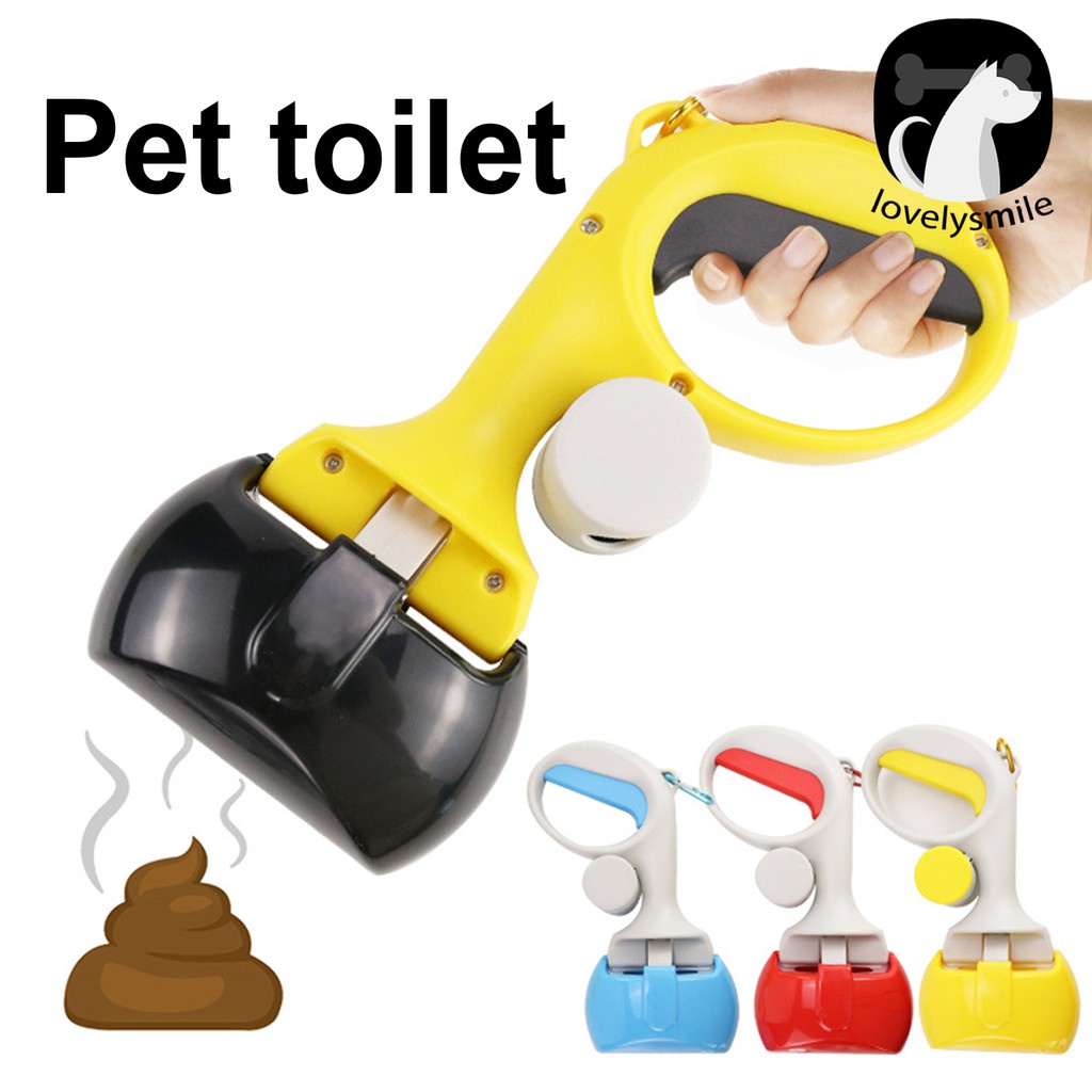Lovelysmile Puppy Cat Pit Picker Portable ABS Dog Poop Shovel with