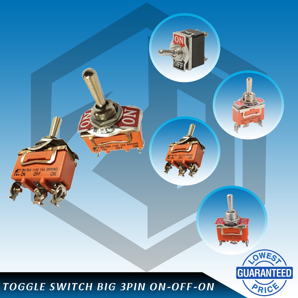 Knight Motorcycle Parts Accessories Body Toggle Switch Button Big 3 Pin ...