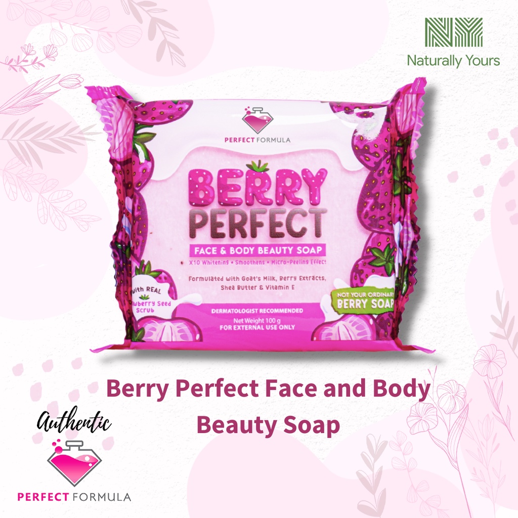 Perfect Formula Berry Perfect Face and Body Beauty Soap 100g | Shopee ...