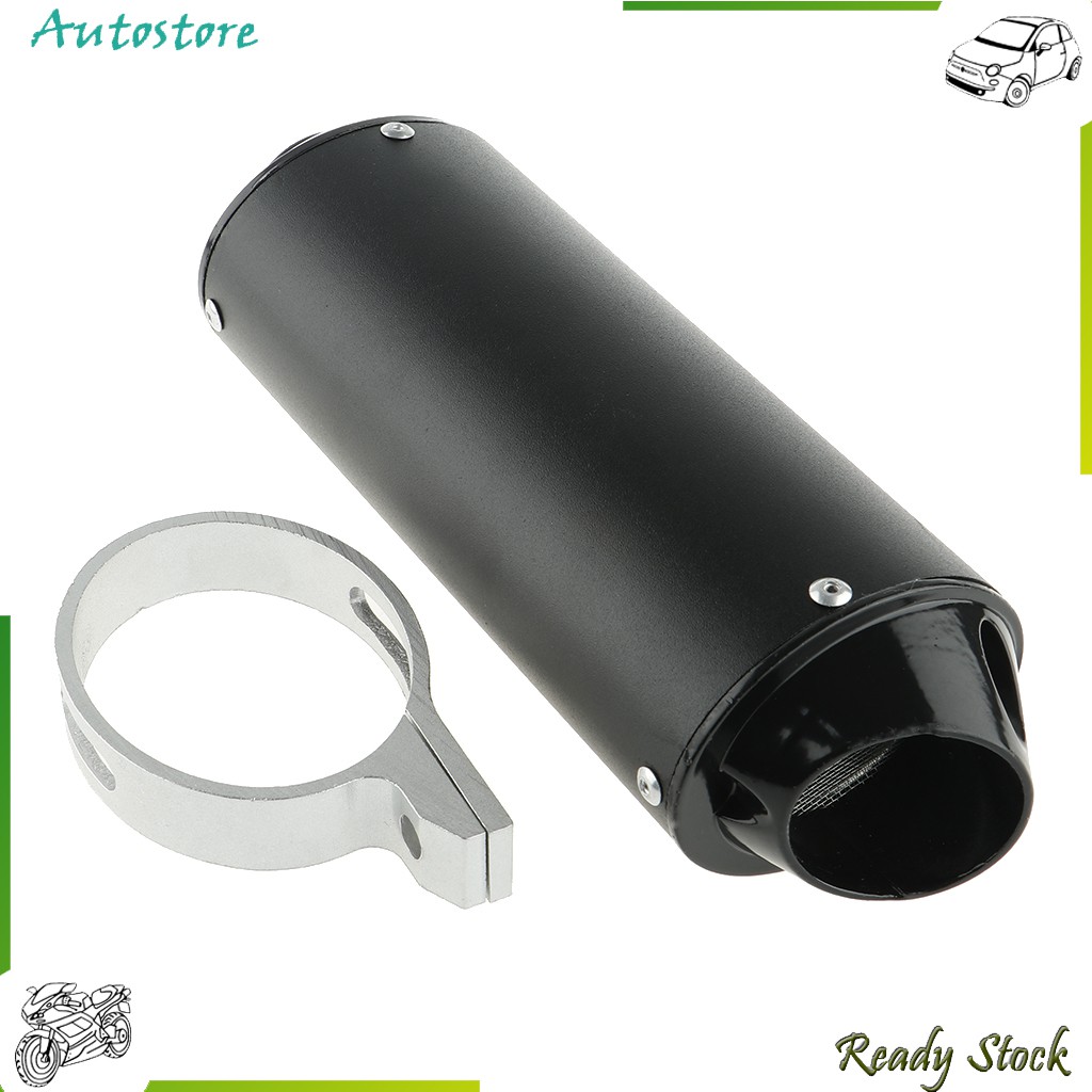 Motorcycle Slip On Exhaust Pipe Full System with Exhaust Sleeve Clamp Motocross Dirt Bike