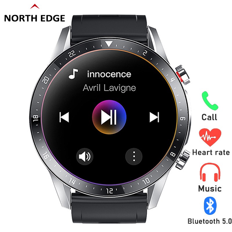 NORTH EDGE N08S 2021 New Smart Music Watch MP3 Player Custom watch dial