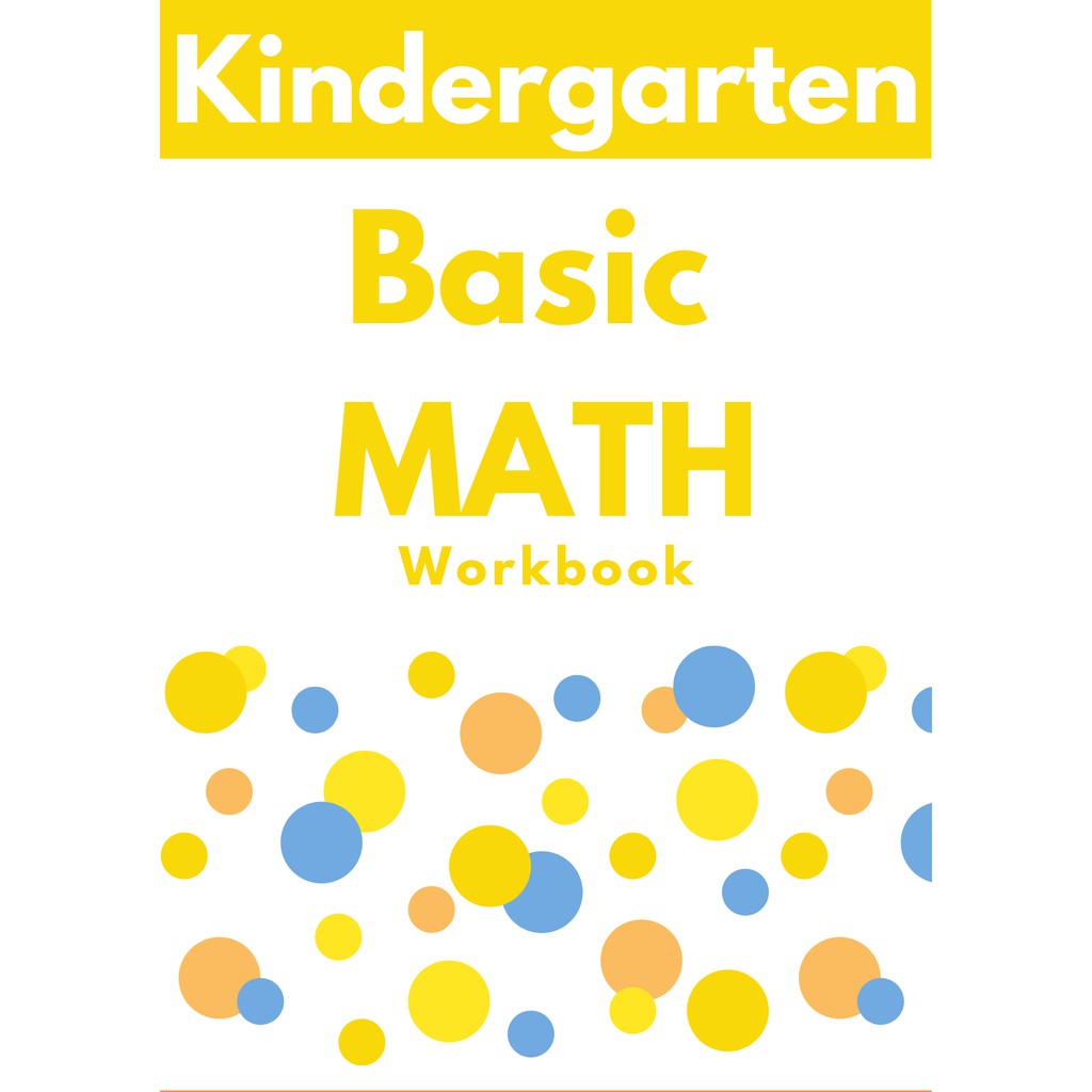BASIC MATH FOR KINDERGARTEN 39 ACTIVITY PAGES | Shopee Philippines