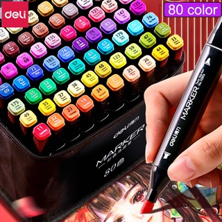 Markers Pen Set 18/24/30/40/60/80/120Colors Animation Sketch