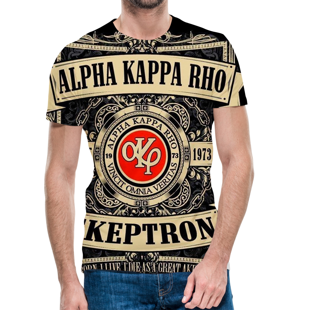 2021 AKP Alpha Kappa Rho Full Sublimation Frat Shirt Skeptron Size XS 4XL 3D t shirt AKP.1