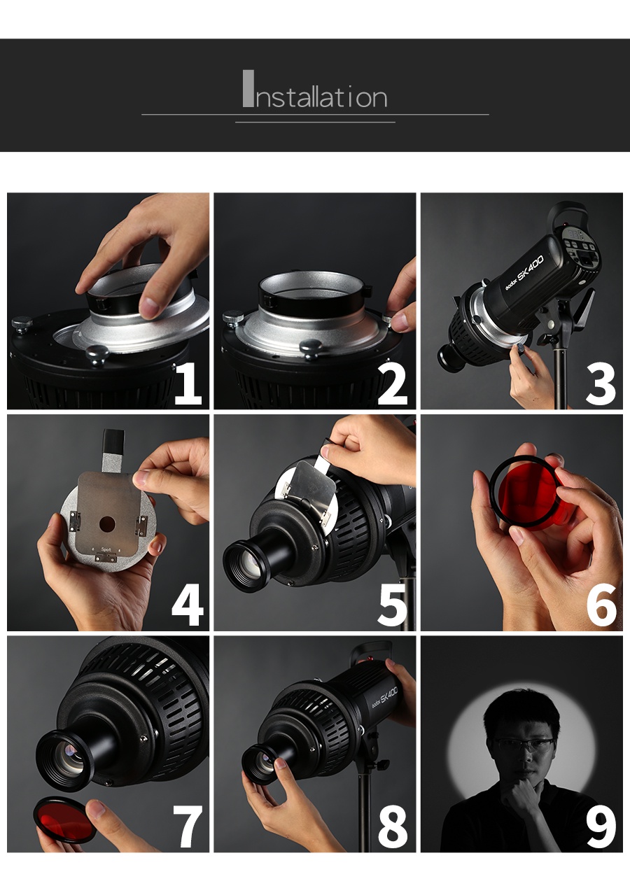 AMBITFUL AL-16 Focalize Conical Snoot Optical Condenser Art Special ...