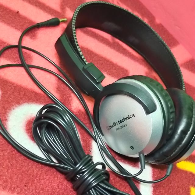 Headset Audio-Technica ath-200av original.. (from japan) | Shopee