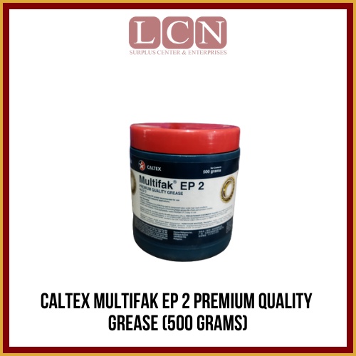 Caltex Multifak EP2 Premium Quality Grease NLGI 2 (500Grams) Shopee