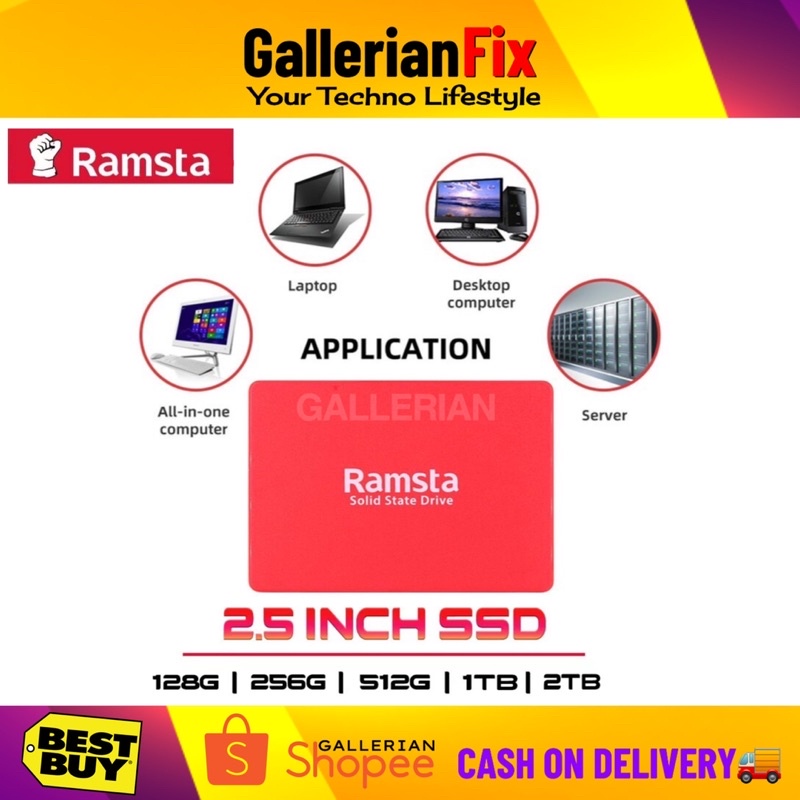 Ramsta S800 ssd 2.5 sata lll 6Gb/s 128GB | 256GB | 512GB | 1TB solid ...
