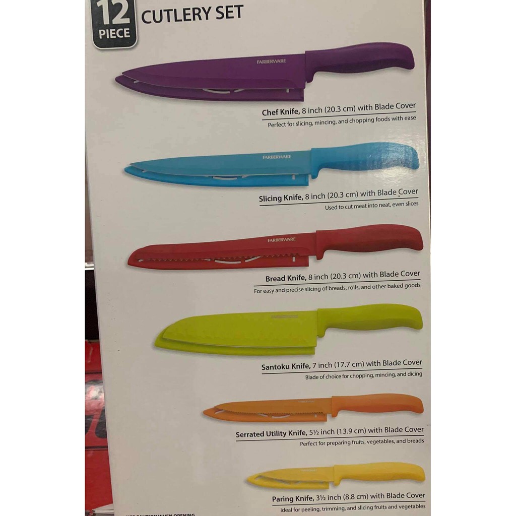 Shop farberware knife set for Sale on Shopee Philippines