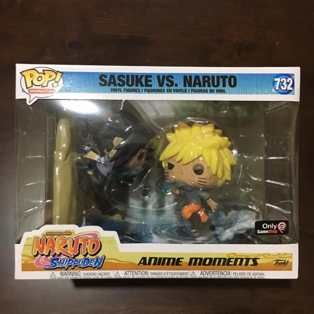 Funko Pop! Naruto Shippuden Naruto Vs Sasuke Exclusive Anime Moments