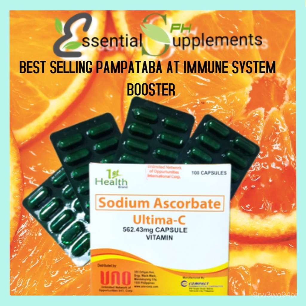 ULTIMA C pampataba na vitamins 30capsule ORIGINAL sodium ascorbate