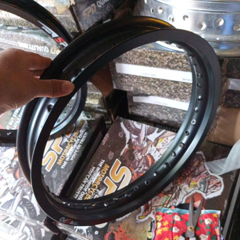 Rim 1.60-19 1.85-16, 2.15-16, (SPD Rims) 36 holes black 1pc | Shopee ...