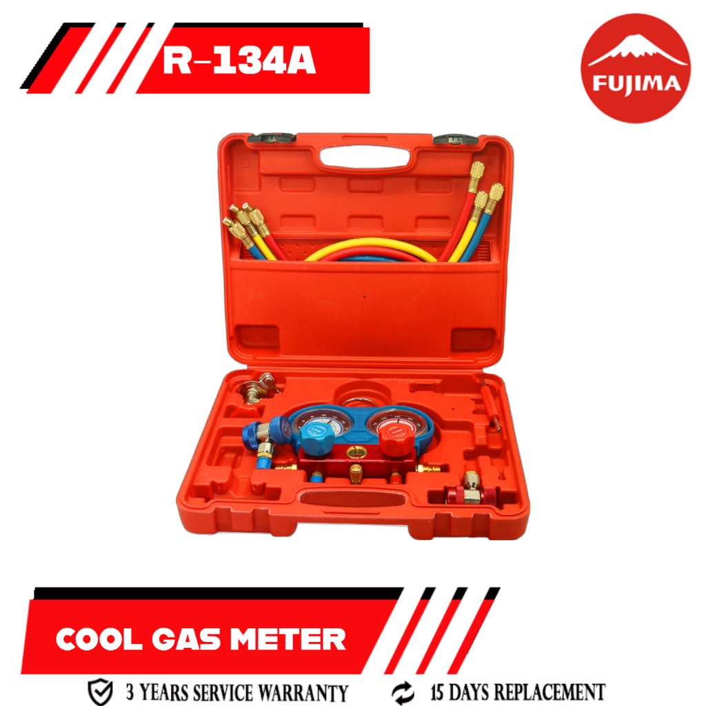 FUJIMA COOL GAS METER - R134A | Shopee Philippines