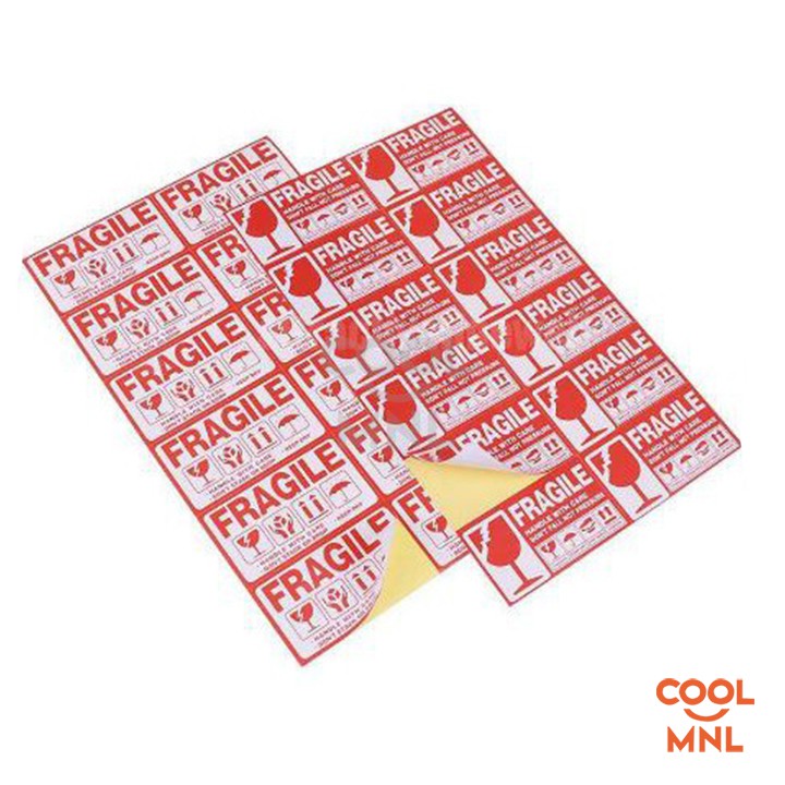 1000 PCS FRAGILE STICKERS / HANDLE WITH CARE | Shopee Philippines