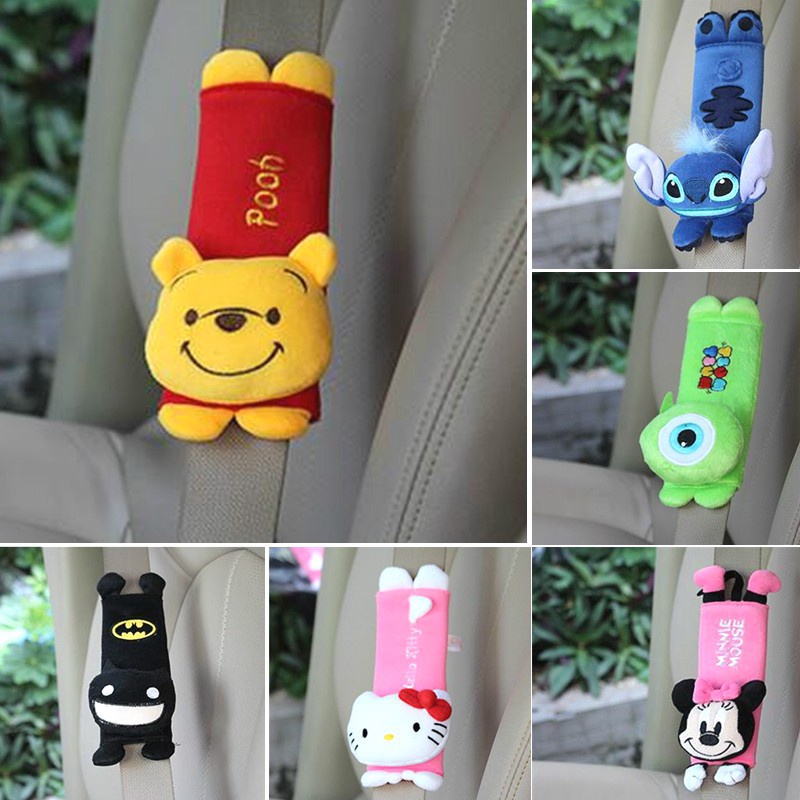 2pcs Hello Kitty Spiderman Batman Captain America Doraemon Cute Cartoon Car Seat Belt Shoulder Cover Child Car Seat Belt Shoulder Pad Baby Stroller Shoulder Pad Shopee Philippines