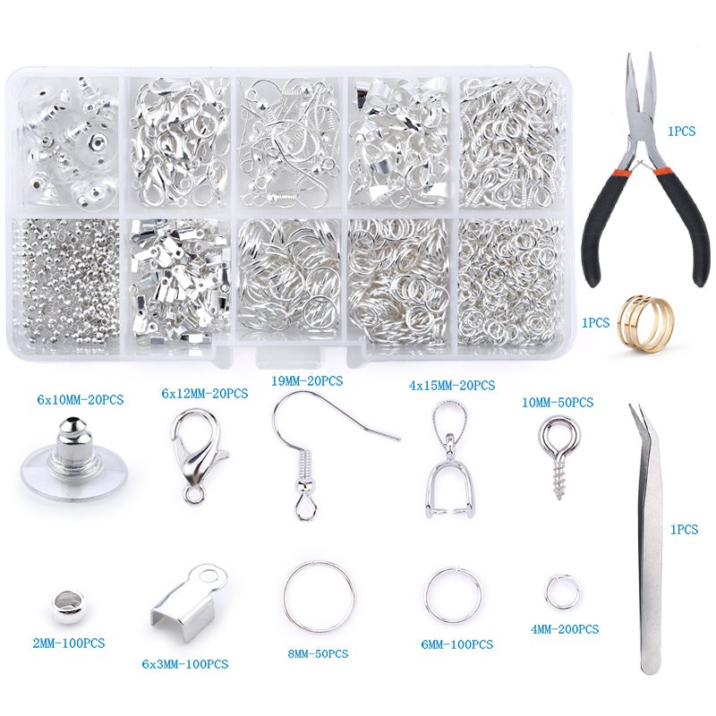 Alloy Accessories Jewelry findings Set Jewelry Making Tools Open