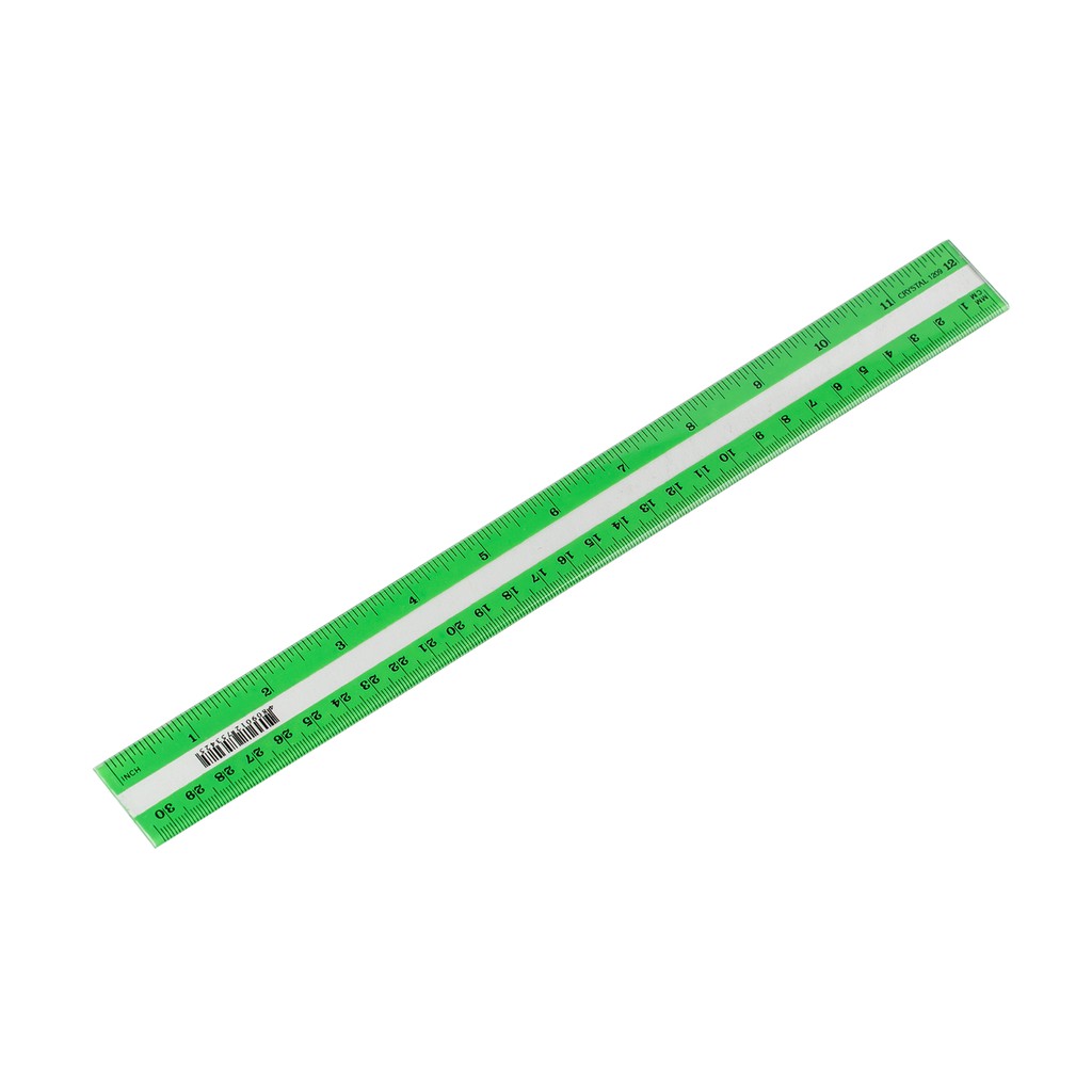 Crystal Ruler 2-Colors Assorted 1209 (4Pcs) | Shopee Philippines