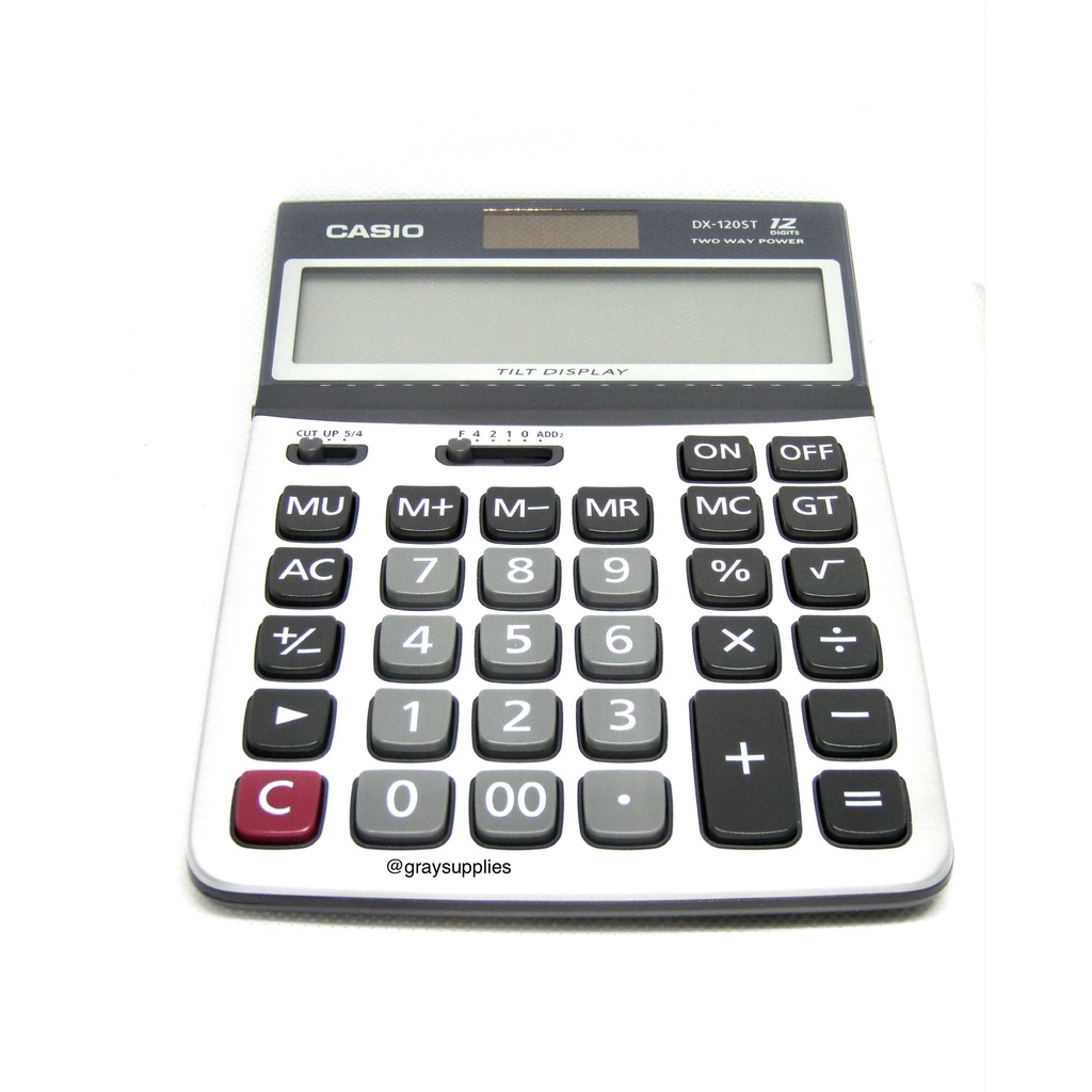 CASIO CALCULATOR DX-120ST (Original) | Shopee Philippines