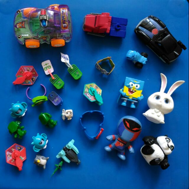 PRELOVED Take All Kinder Joy and Mcdo Happy Meal Toys