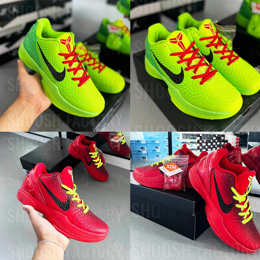 Kobe 6 Grinch & Reverse Grinch UA Shoes Men Basketball | shooshfactory ...