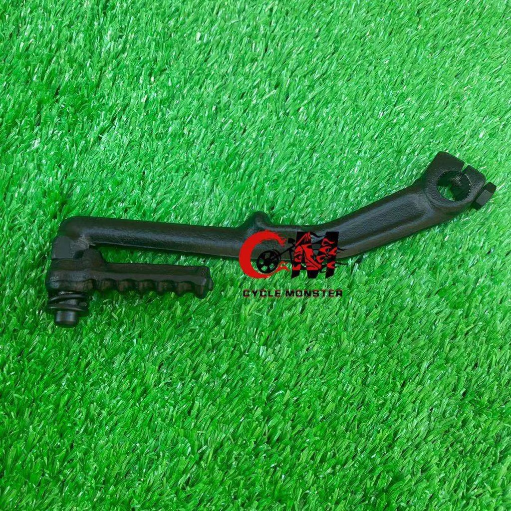 motorcycle chrome kick starter kick arm for beat carb or beat fi v1 v1 ...
