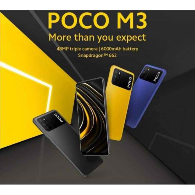 POCO M3 4GB 64GB 48MP 6000mAh - Global Version | Shopee Philippines
