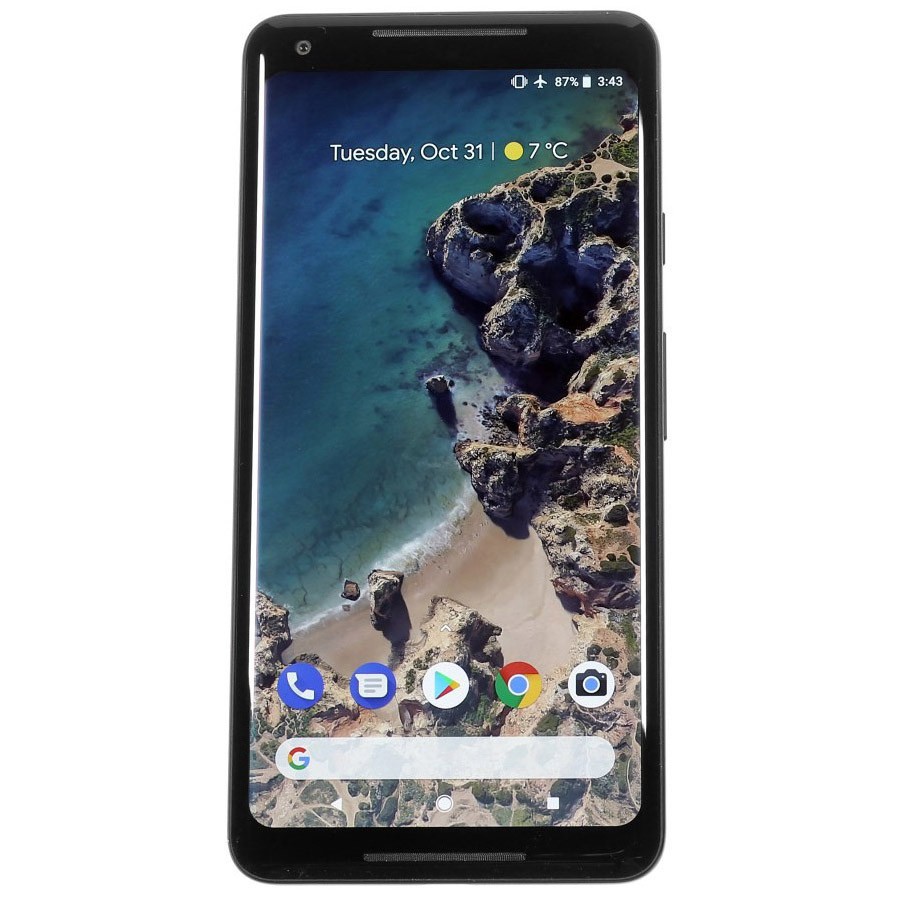 Google Pixel 2 XL - 4G smartphone - RAM 4 GB / Internal Memory 128 GB - OLED display - 6 - 2880 x 1440 pixels - rear camera 12.2 MP - front camera 8 MP - black & white