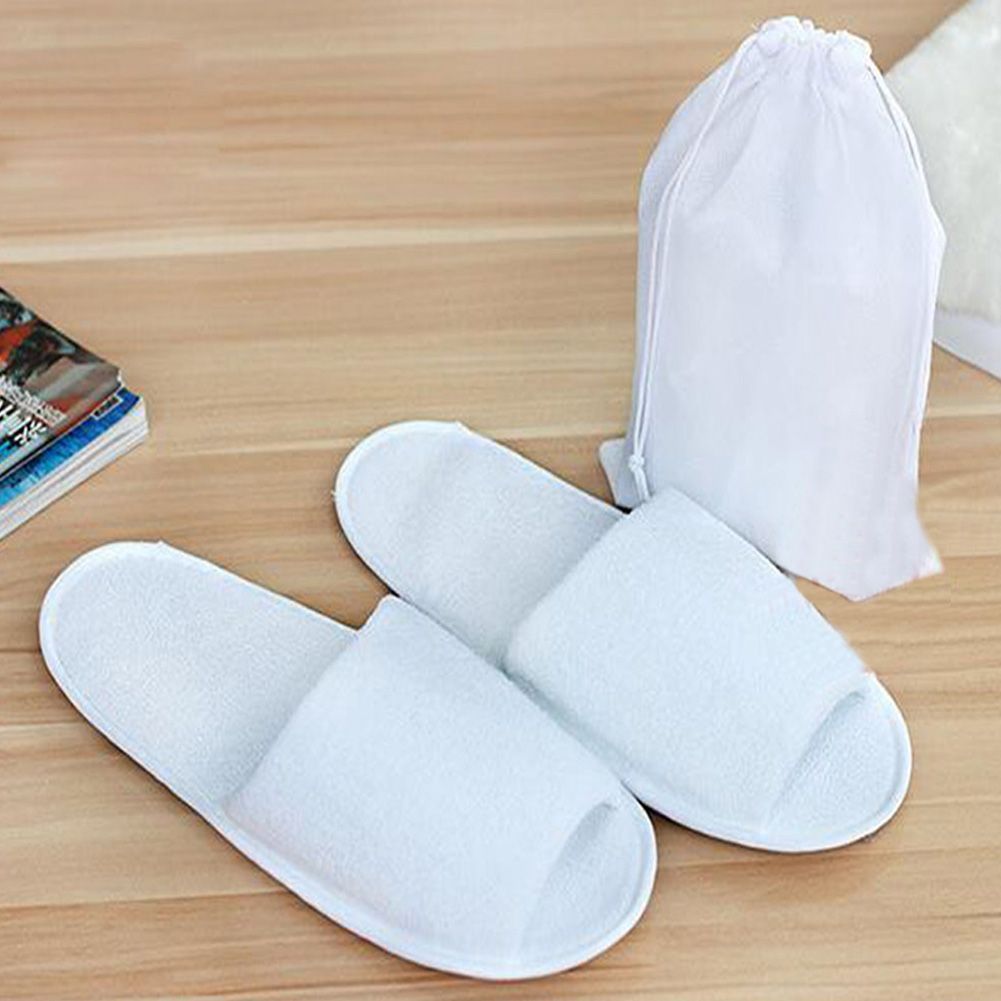Men Women Hotel Travel SPA Portable Folding Disposable Indoor Simple  Slippers