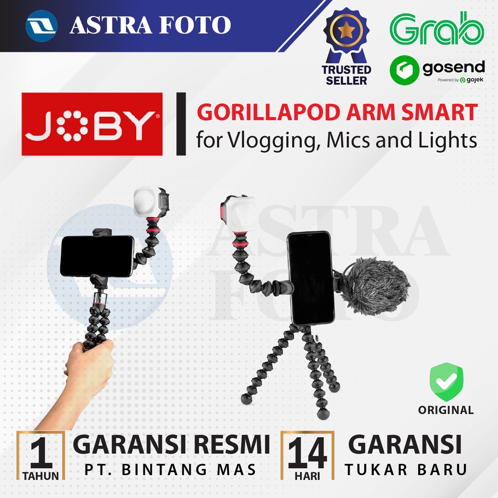 joby gorillapod arm smart