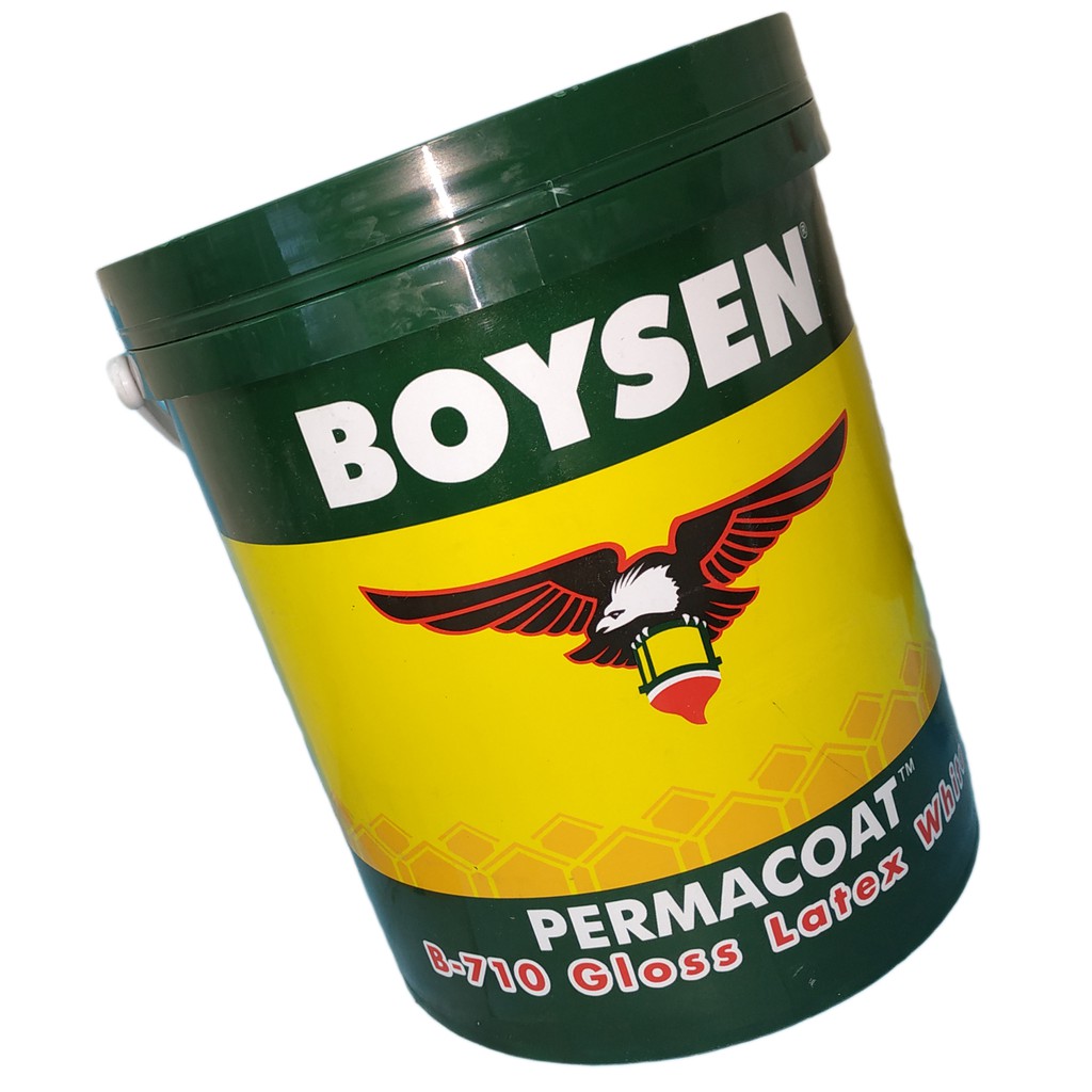 BOYSEN PERMACOAT B710 GLOSS LATEX WHITE ( 1 GALLON