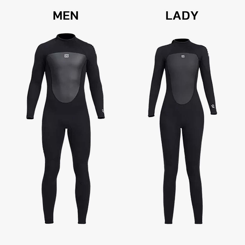 3mm One Piece Long Sleeve Wet Suit Sharkskin Diving Wetsuit Surfing