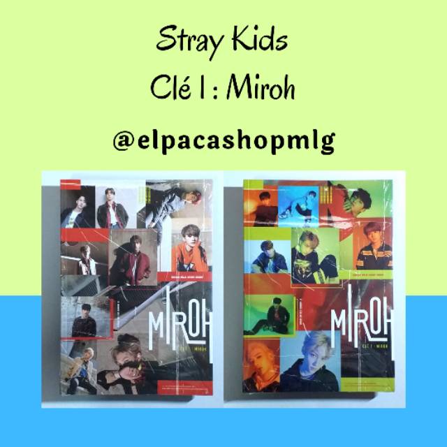 JYP Stray Kids - Clé 1 : MIROH (4th Mini Album) Album+Extra Photocards Set (Standard -Clé 1 ver