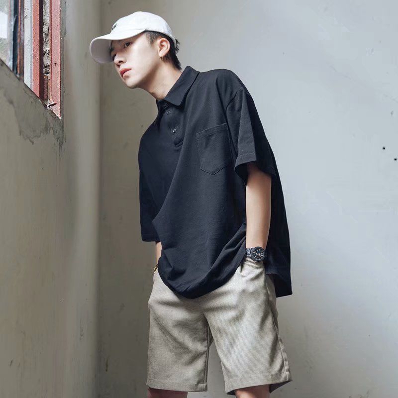 Oversized polo shirt outfit clearance