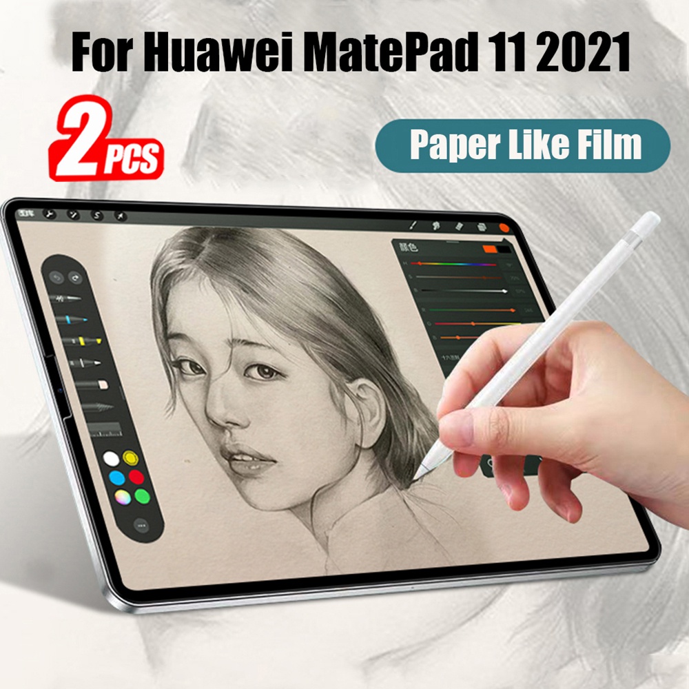 Paper Like Screen Protector Film Matte PET Painting Write For Huawei ...