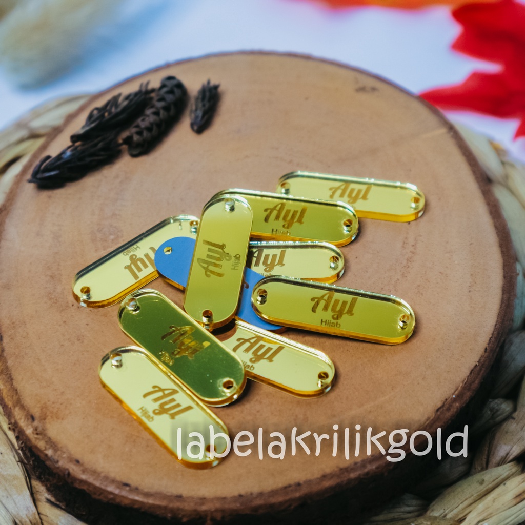 Hijab Labels | Clothing Labels | Acrylic label | Custom label | Hijab ...