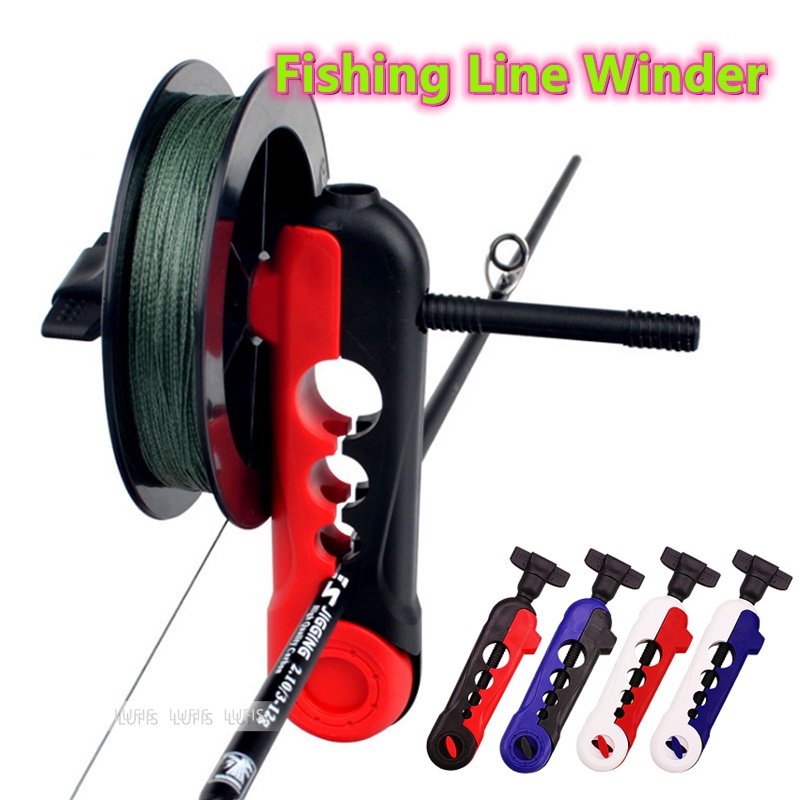Portable Fishing Line Winder Spool Rod Holder Tools