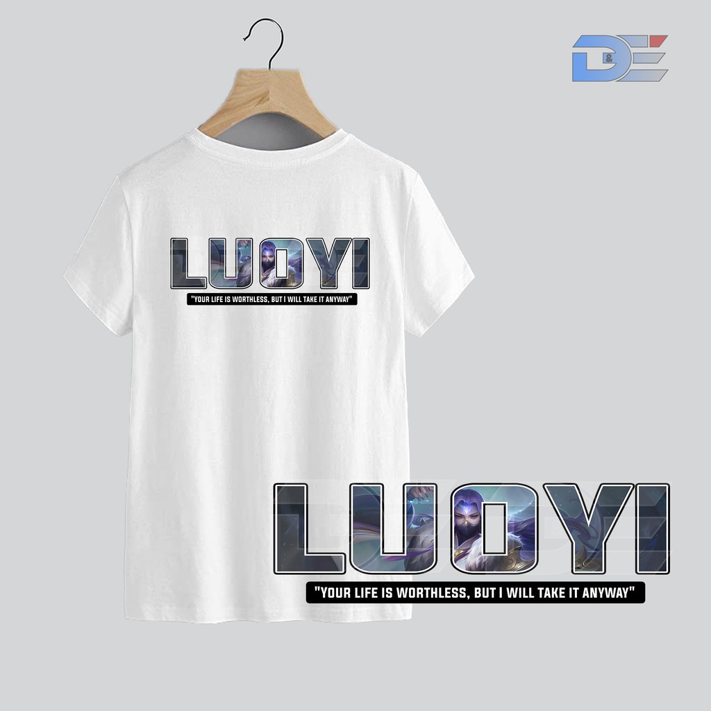 MOBILE LEGENDS ( LUOYI ML TSHIRT ) | Shopee Philippines