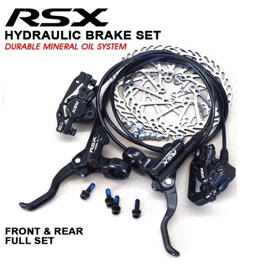 Mountain Bike Oil Disc Hydraulic Brake Kit Bicycle Disc Brake Set Front