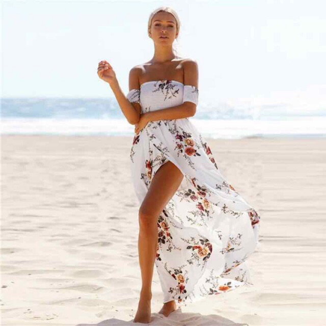 Bohemian best sale beach outfit