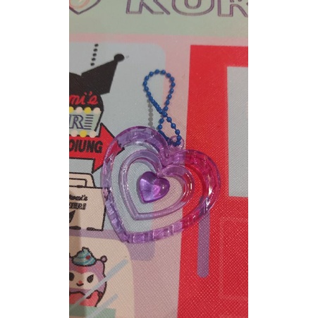 Purple Heart Keychain 