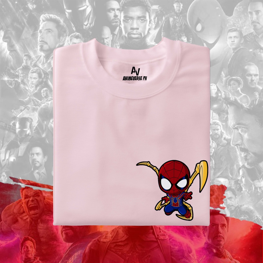 Grey Spiderman Pocket T-Shirt main image 1