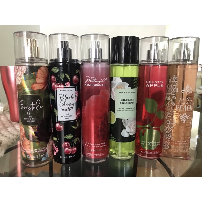 Authentic Bbw Bath And Body Works Decant Shopee Philippines