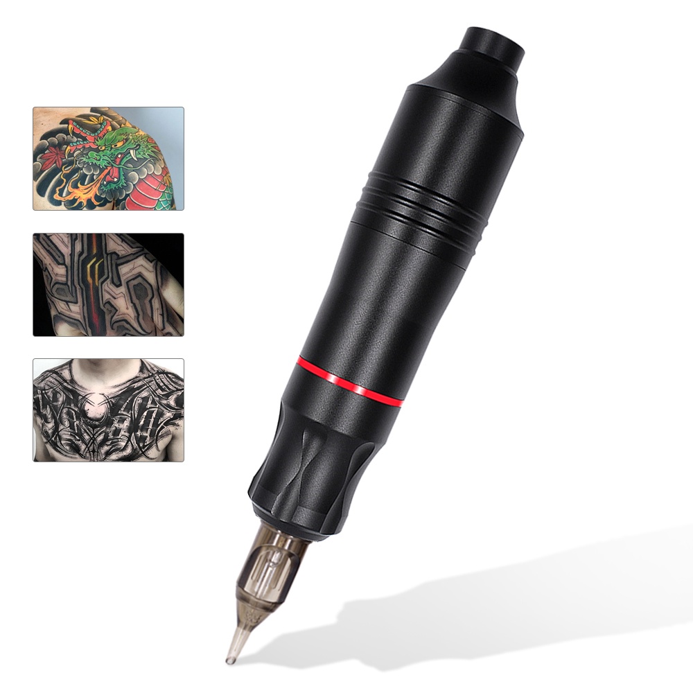 Tattoo Machine Kit Rotary Gun with Cartridges for PMU Eyebrow Tattoo