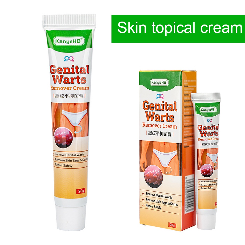 Genital Wart Remover Ointment Warts Remover Cream Antibacterial & Antipruritic Cream Skin Care
