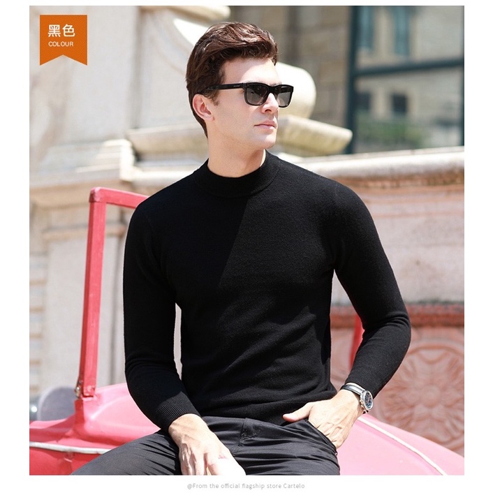 Half polo neck best sale