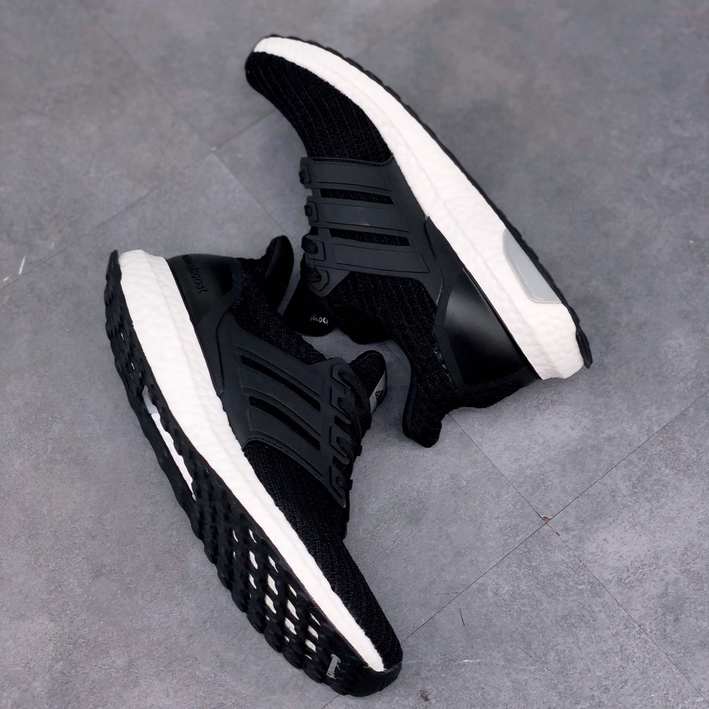 Adidas Ultra Boost 4.0 running shoes for women and men with box all black sneaker for Fashion Unisex